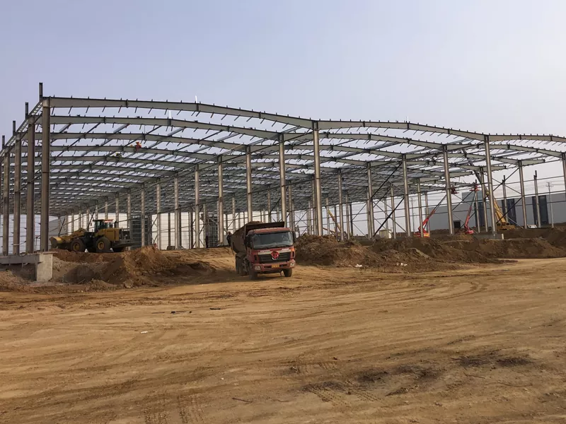 Prefab သံမဏိသတ္တုဂိုဒေါင်အဆောက်အအုံ