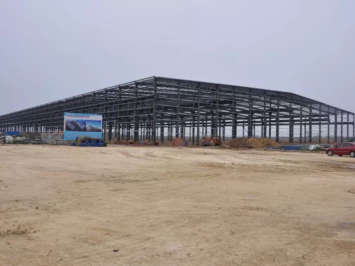 သံမဏိ Portal Frame Warehouse