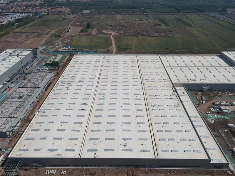 Steel Structure ဘက်စုံ ဂိုဒေါင်